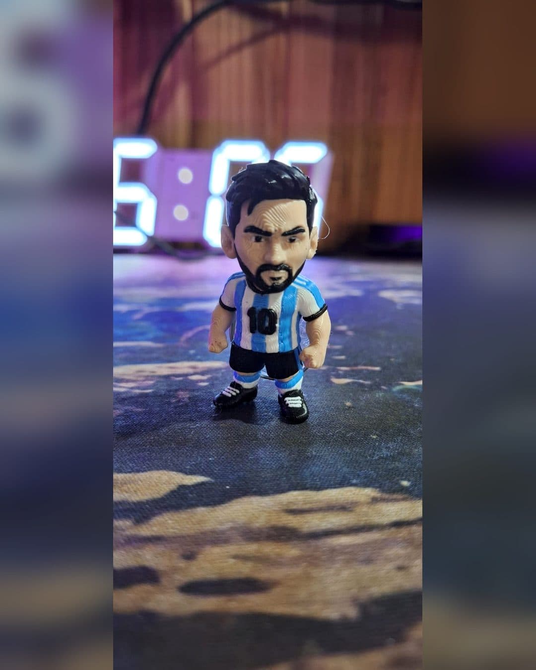 Messi - Mini Llavero Flexi Articulado